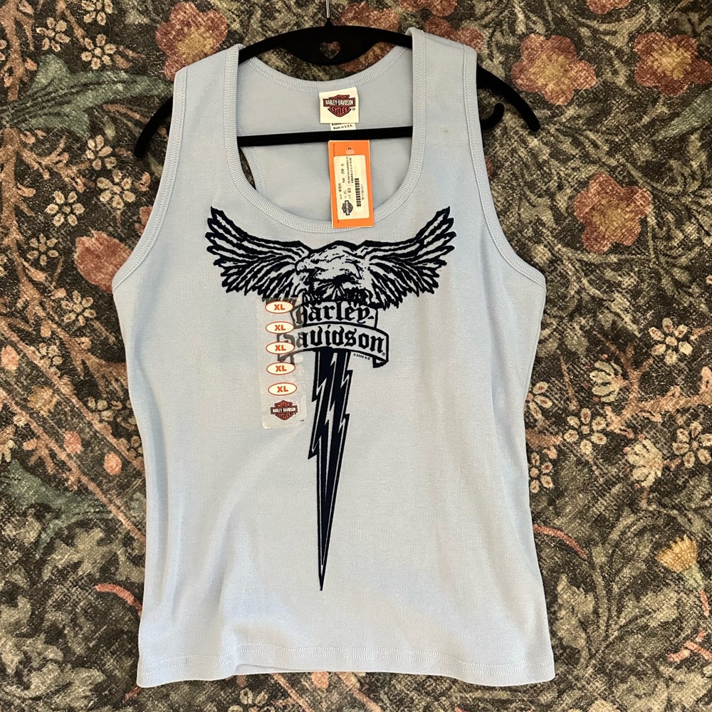 NWT Vintage Beijing Harley Davidson Tank Top